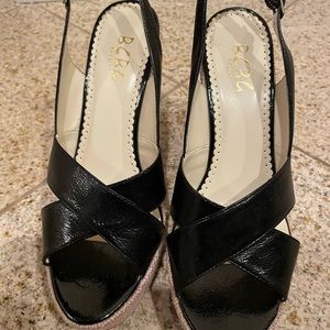 BCBG wedge shoes